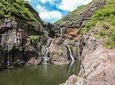 Exploring Tamarind Falls (7 Cascades) in Mauritius