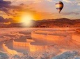 Pamukkale Hot Air Balloon Tour with Breakfast and Champagne