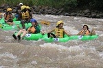 White Water Tubin in the river BALSA