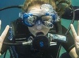 Scuba diving baptism