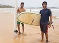 Surfing in Unawatuna