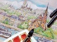 guided sketcher tours with a local professional artist