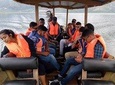 Boat cruise in twin lakes and Lake Kivu