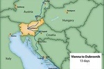 From Vienna to Dubrovnik via Slovenia in 13 days. Private tour in modern A/C van