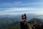 Mountain Hiking through Munnar Tea Plantation