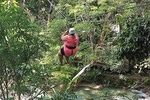 Falls Flyer Zipline and Dunn's River Falls Adventure Tour from Ocho Rios