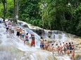 Dunn's River Falls & Jungle River Tubing Adventure Tour from Kingston