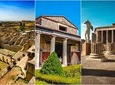 Tour of the Ruins: Hercolaneum-Oplontis-Pompeii (FullDay 8h)