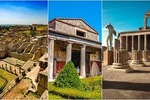 Tour of the Ruins: Hercolaneum-Oplontis-Pompeii (FullDay 8h)