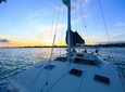 5-Hour Private 38' Luxury Catamaran 2-Stop Tour w/ Food, Open Bar & Snorkeling