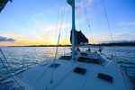 5-Hour Private 38' Luxury Catamaran 2-Stop Tour w/ Food, Open Bar & Snorkeling