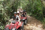 Incredible Atv in Cancun, feel the jungle with ziplines and cenote swim. 