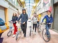 Guided cycle tour (half day) on the backstreets of the central Tokyo