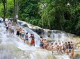 Dunn's River Falls & Jungle River Tubing Adventure Tour from Runaway Bay
