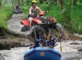 Best Combination: Quad Biking and White Water Rafting 