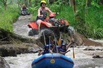 Best Combination: Quad Biking and White Water Rafting 