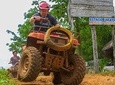 ATV adventure with cenote, ziplines, lunch and transport from Cancun or Riviera