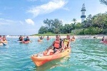 Kayaking and snorkeling on the Island of Sacrifices