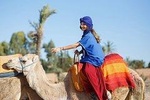 Camel ride in Marrakech