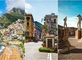 Best Tour of Positano + Sorrento + Pompeii (Full Day 8h)
