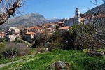 Exochori hike from mountain towards the sea