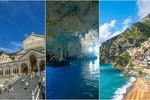 Tour of Amalfi + Emerald Grotto + Positano (Full Day 8h)