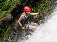 Rappel in the Anton Valley