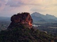 Sigiriya Rock and Countryside from Dambulla