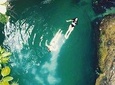 Blue Hole Mineral Spring and Ricks Cafe Private Tour