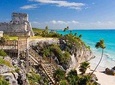 Discover Tulum, Coba, a Cenote and Playa del Carmen from Cancun or Riviera Maya 