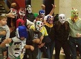 Mexican wrestling with an artist (Wrestling)