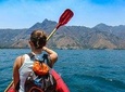 Kayaking on Lake Atitlan