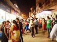 Walk by the Agra city centre