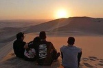 Sunset at the Oasis of Huacachina