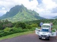Private Morning Moorea 4WD Tour with Champagne