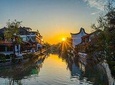 Private Fengjing Ancient Town Sunset Tour from Shanghai with Spa Option