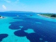 Half day relaxing private boat tour (Blue lagoon and Solta) from Trogir