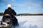 Snowmobile Safari to visit Reindeers at Wilderness camp, including lunch