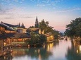 Delightful Wuzhen Water Town and Hangzhou City Highlights Private Day Tour