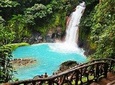 rio celeste water fall