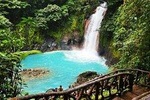 rio celeste water fall