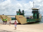 Ride Manta Ray Barge to Fraser Island, Queensland, Australia