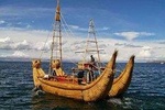 Lake Titicaca, HUATAJATA, builders of reed boats.