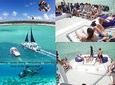 Catamaran Cruise with Snorkeling, Hooka Diving and Parasailing