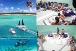 Catamaran Cruise with Snorkeling, Hooka Diving and Parasailing
