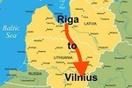 Riga to Vilnius transfer with Sightseeing
