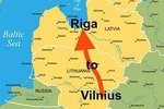 Vilnius to Riga transfer with Sightseeing