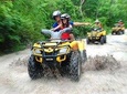 Adrenaline day in Cancun with Atvs (shared) Zipline and a Mayan Cenote