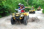Adrenaline day in Cancun with Atvs (shared) Zipline and a Mayan Cenote