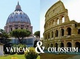 Rome All-in-One: Vatican Museums and Colosseum Private Tour-Transfers included